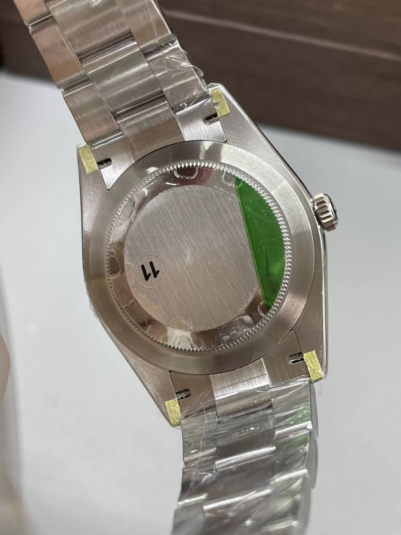41mm Stainless Steel Oyster Steel Green Dial- Luxury Watch