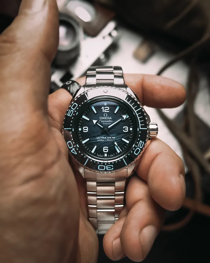 45.5mm Divers Black and Blue Dial- Luxury Watch