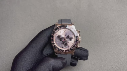 Daytova Rose Gold Oysterflex (Rose Dial) - Luxury Watch