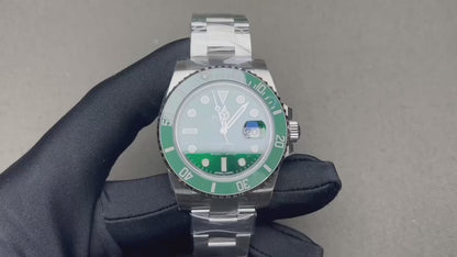 Submarine Stainless Steel Green Ceramic (Hulk) - Luxury Watch