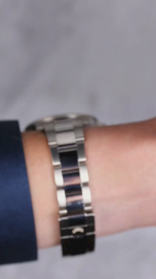 Stainless Steel Submarine Ceramic Factory (Blue Dial) - Luxury Watch
