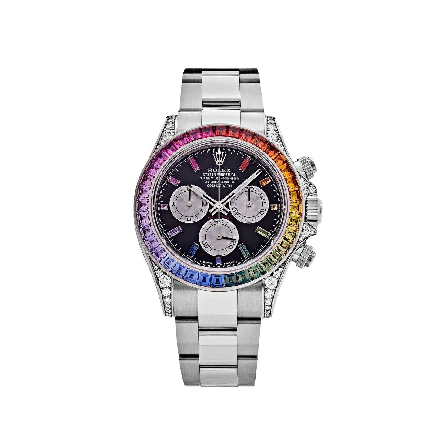 Cosmograph Stainless Steel (Rainbow) - Luxury Watch