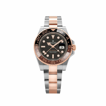 Pilot Watch II Everose Gold Two Tone (Black Dial) - Luxury Watch