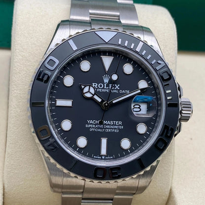 Black Dial Titanium Watch - Luxury Watch