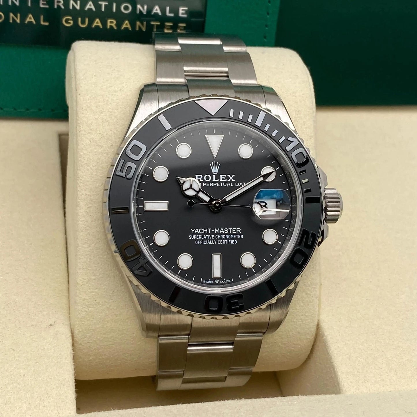 Black Dial Titanium Watch - Luxury Watch