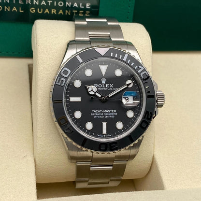 Black Dial Titanium Watch - Luxury Watch